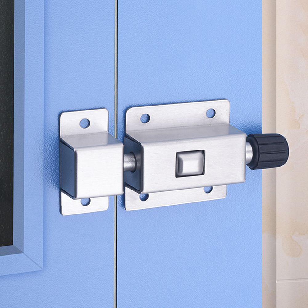 Door Bolt Self-elastic Latch Door Buckle Spring Bolt Home Door Spring Bolt