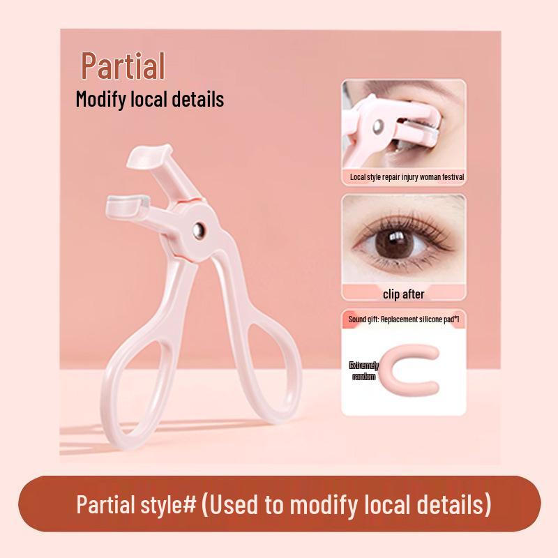 Wimpernzange mit extra weitem Winkel für himmelhohe Wimpern