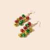 2022 Christmas Series Color Matching Bell Earrings Holiday Earrings Women