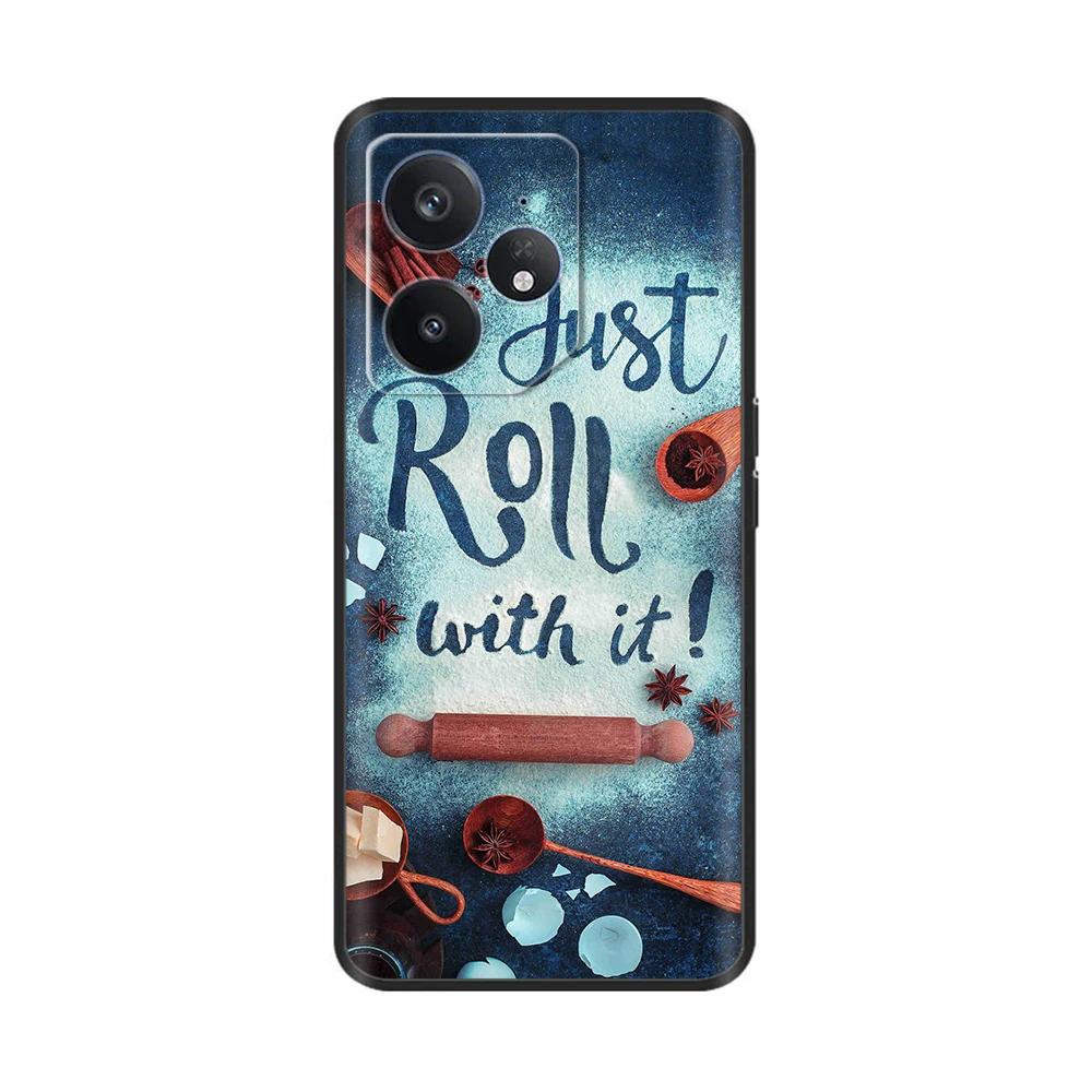 Für Realme Neo 7 Hülle Blume Vogel Weiches Silikon TPU Handyhülle Funda Für Realme Neo7 Abdeckung Realmi Neo 7 Hülle Handy Tasche Schalen