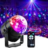 Disco Ball Light LED Colorful Voice Control Retro Lightweight USB Mini Stage Light for Club 5V