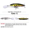 Bionic Floating Minnow Lure, 12.5cm, 13g - Durable Artificial Fishing Bait (DW611)