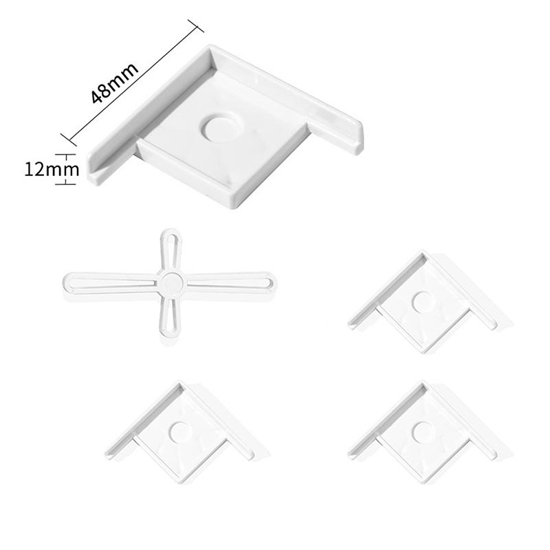 4Pcs Fish Tank Corner Protector Set - Adhesive-Free Anti-Collision Safety Bumper, Aquarium Protective Cover Accessories