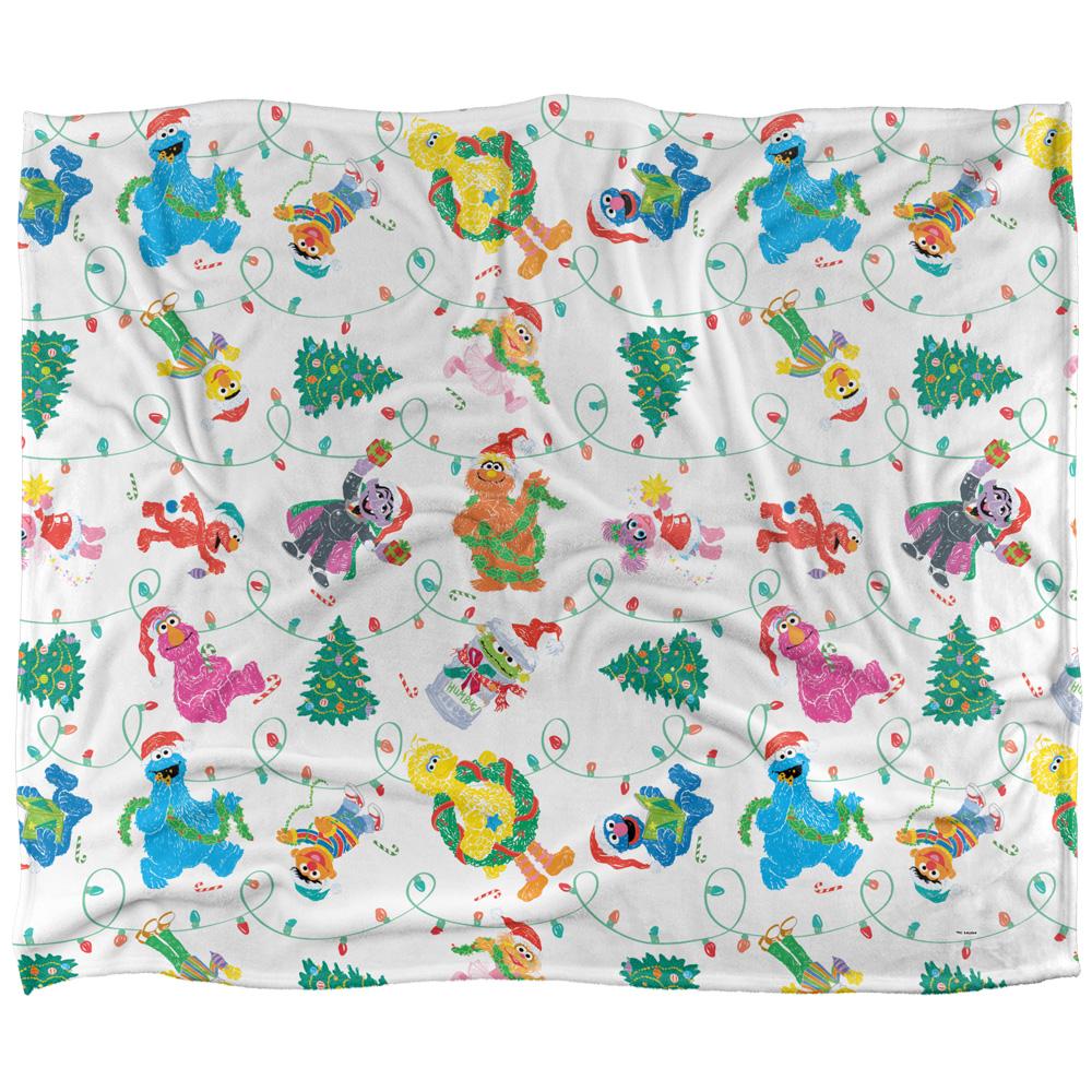 Sesame Street Silky Lights Supersoft Blanket