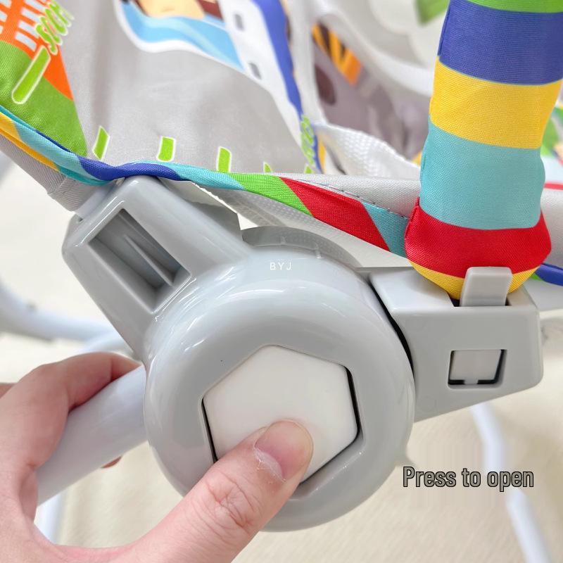 Multi-functional Newborn Rocking Chair with Music & Vibration - Perfect Calming Cradle & Toy for First Birthday