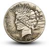 Dark Knight Harvey, 1922, American Statue of Liberty, Antique Double-sided Head, Commemorative Coin, Silver Dollar, Double-sided Coin