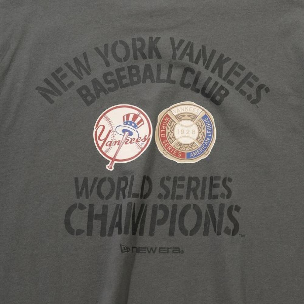 New Era New York Yankees World Series T shirT Charcoal 15147500