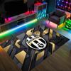 Juventus FC Design Kryształowy Aksamitny Dywan Przytulny Nie?Antypoślizgowy Dywan Wzorzysty Do Sypialni Salonu Przedpokoju