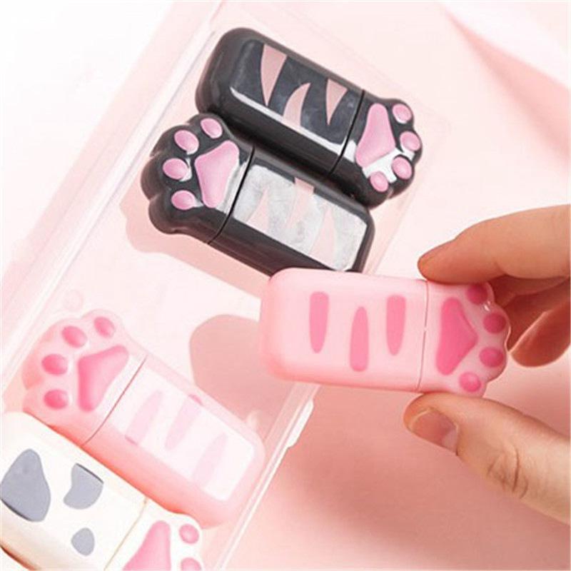 TOSSPER Kawaii Colourful Cat Claw Paw Magic Magic Decorative Correction Nastri Diario Correttore Diario Cancelleria D'office Scuola di Fornitura Dono TOSSPER Kawaii Colourful Cat Claw Paw Magic Magic Decorative Correction Nastri Diario Correttore Diario Cancelleria D'office Scuola di Fornitura Dono
