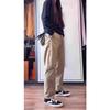 New Functional Small Triangle White Label Loose Conical Thin American Work Trousers Men's Casual Pants