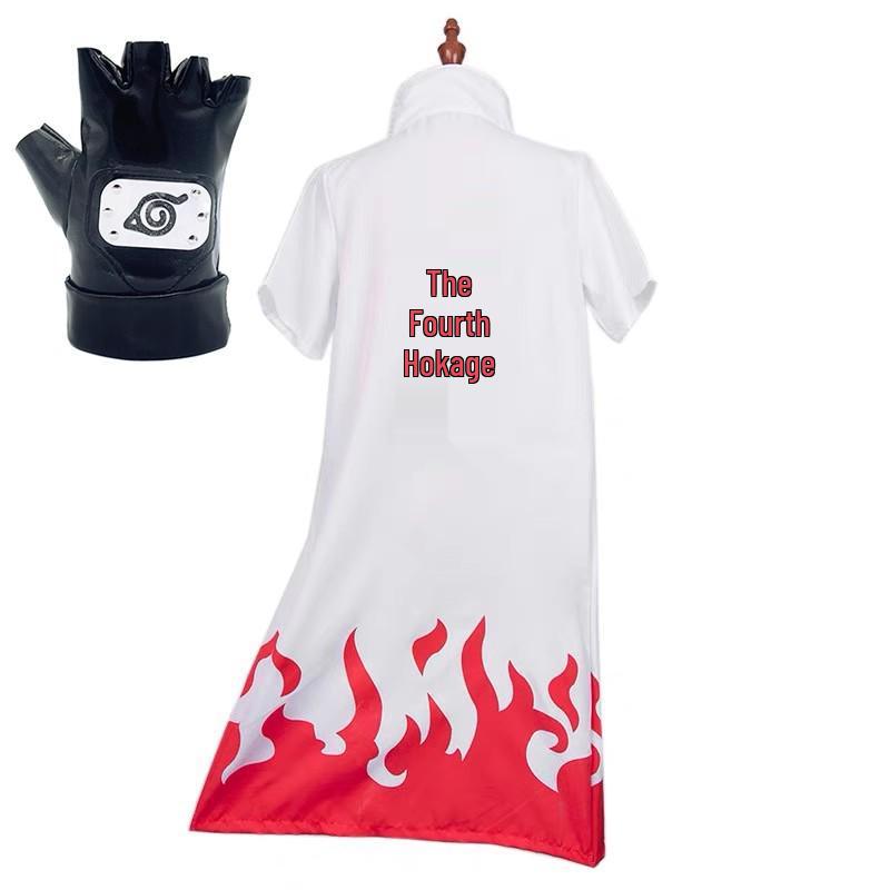 Minato Namikaze Akatsuki Outfit: Naruto Vierter Hokage Cosplay Trenchcoat