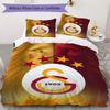 Galatasaray Pattern Bedding Uilt Set Uilt Cover Pillowcase Home Decoration Birthday Gift (1 * Duvet Cover + 2 * Pillowcase  Without Core)56