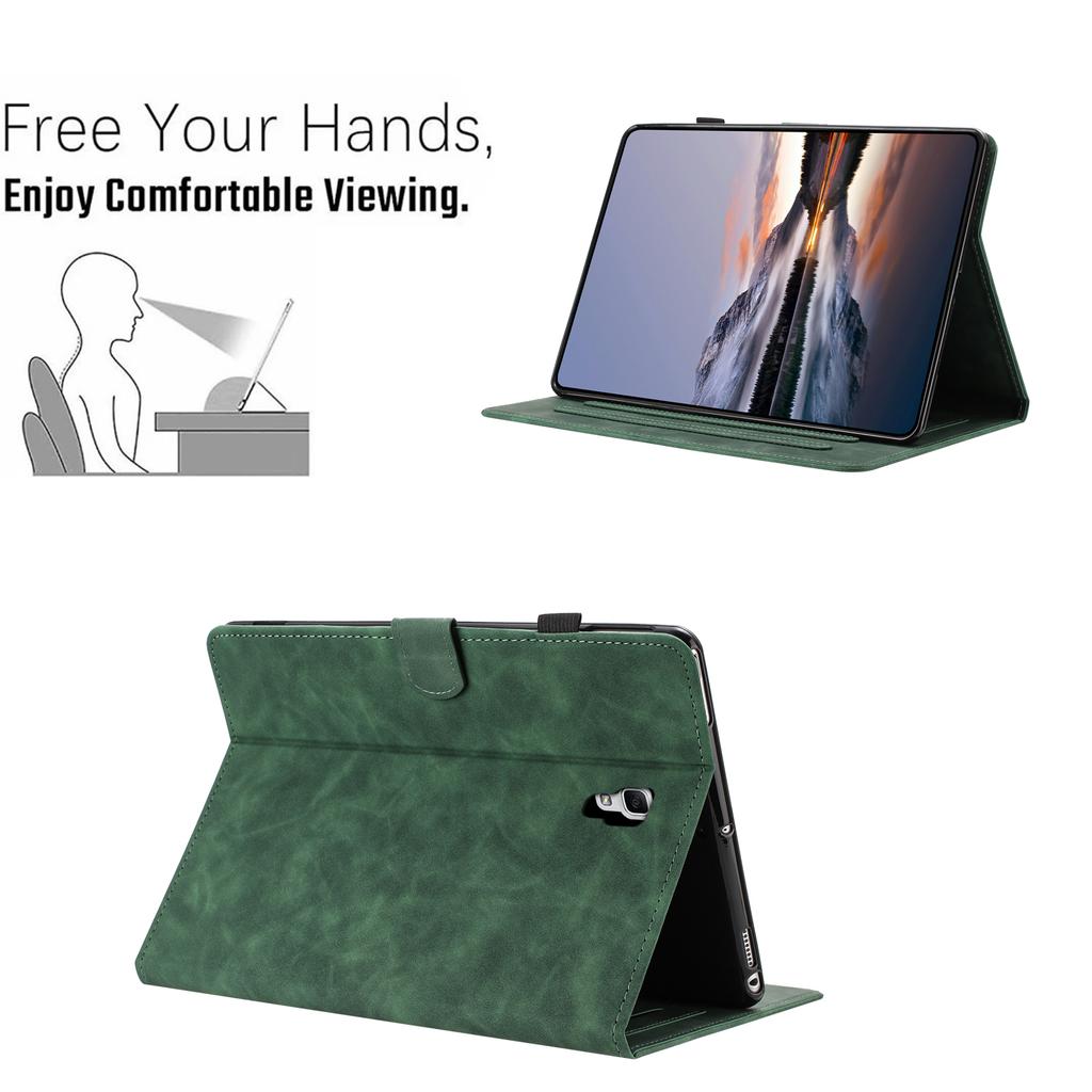 For Samsung Galaxy Tab A 10.5 (2018) Case Card Holder Stand Butterfly Floral Imprinted Leather Tablet Cover