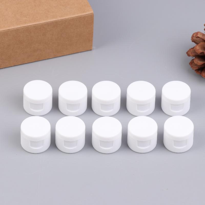 10 stuks Diameter 18/20/24MM Plastic Flesdop Vervangende Klepdeksel Voor Lotion/Toner Fles Cosmetische Flesdop Accessoires