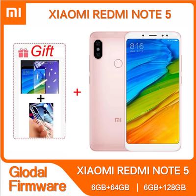 Αρχικό Xiaomi Redmi Note 5 6GB 128GB Δύο SIM 5.99'' Κινητό Τηλέφωνο 12MP+5MP+13MP Snapdragon 636 Οκταπύρηνος 4G Κινητό Τηλέφωνο