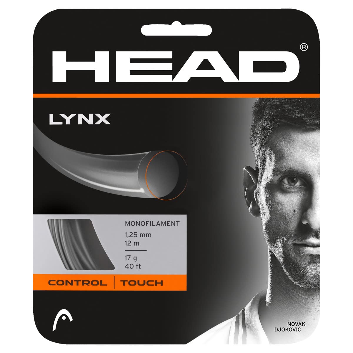 

Мяч для тенниса HEAD Hard Gut LYNX 12 м Антрацит 281784