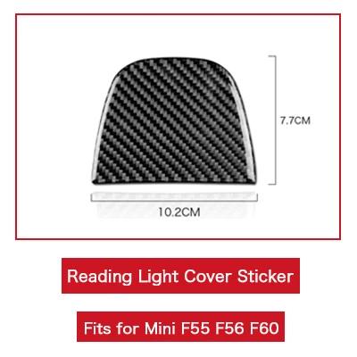 Schakelaar Cover Trim Kit in Koolstofvezelstijl voor Mini Cooper F54 F55 F56 F57 F60 JCW Countryman
