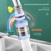 Universal Splash-Proof Rotating Faucet Filter: Six-Layer, Washable Tap Extension for Home Kitchen