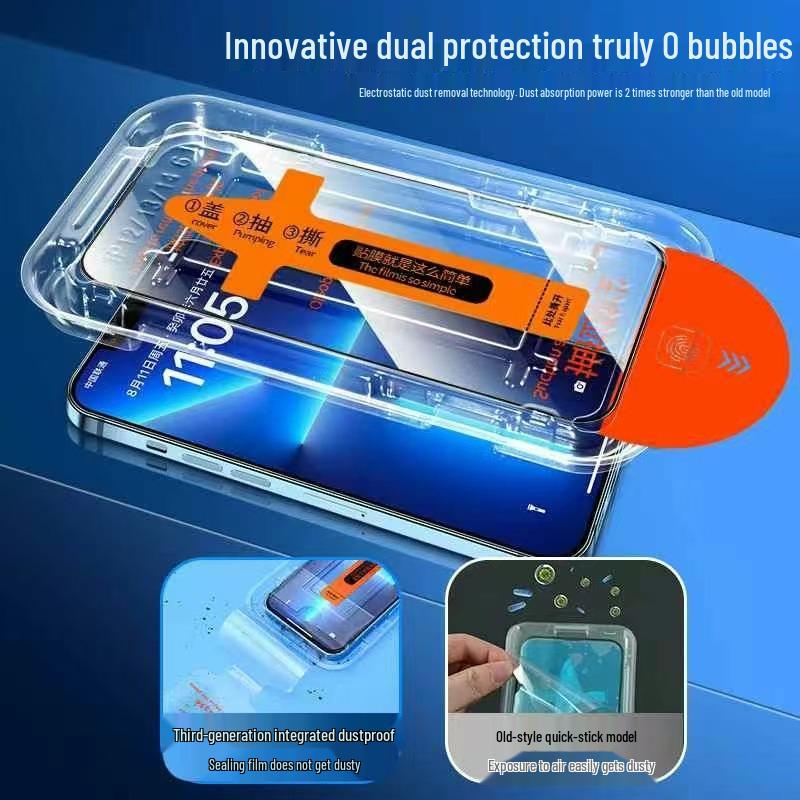 Huawei Mate70 Tempered Film Screen Protector: Easy Application, Auto-Adsorption, Dust-Free, Explosion-Proof