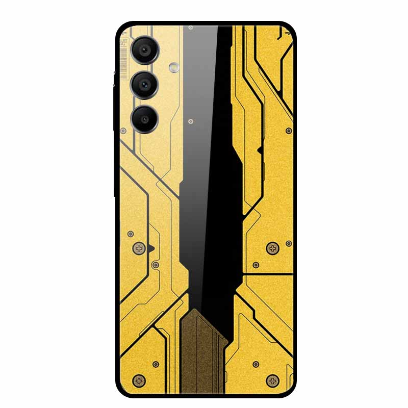 Tempered Glass Case for Samsung Galaxy A16 5G Back Cover Hard Case for SamsungA16 Phone Case Fundas Cool Protective Cute Bumper