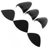 Genuine Carbon Fiber Dashboard Gauge Pod Cover Decoration Replacement for Nissan 350Z 2003‑2009 Z33