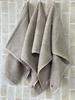 Imabari Towel Color Face Towel Set of 5 Antibacterial Treatment 34x80cm Greige