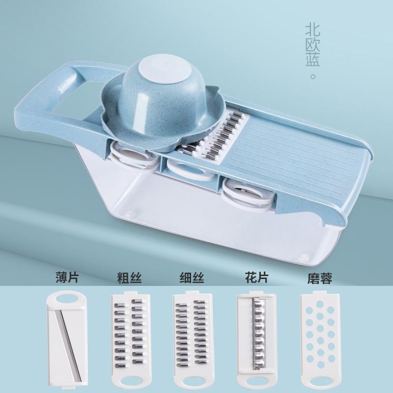 Multi-function Shredder Potato Manual Shred Slicer Home Kitchen Carrot Wire Grater