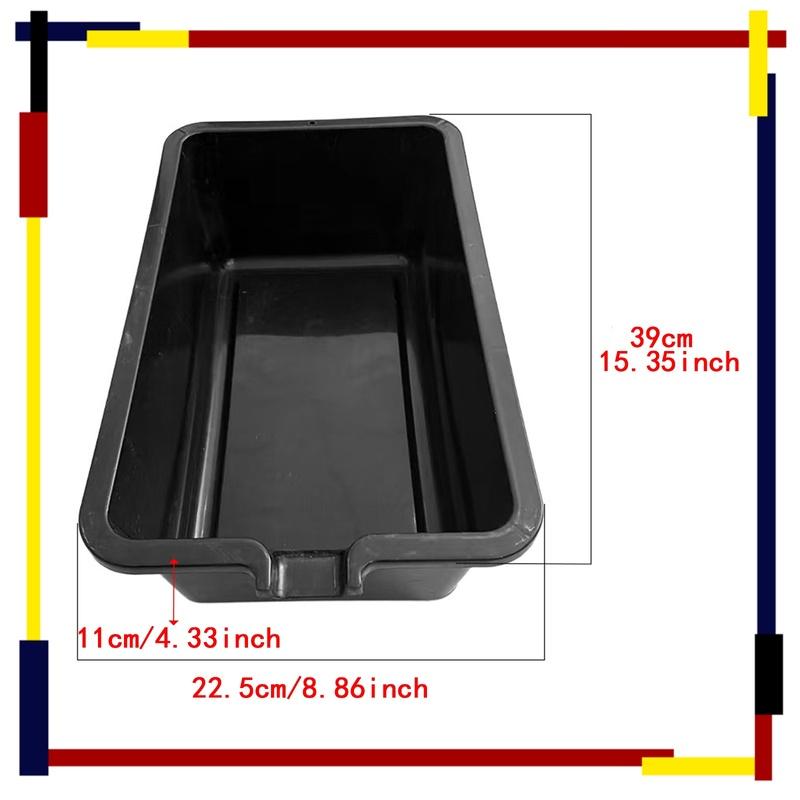 6L Car Oil Drain Pan Leakproof Oil Collection Tray for Truck Engine Part Cleaning Garage Workshop Tool