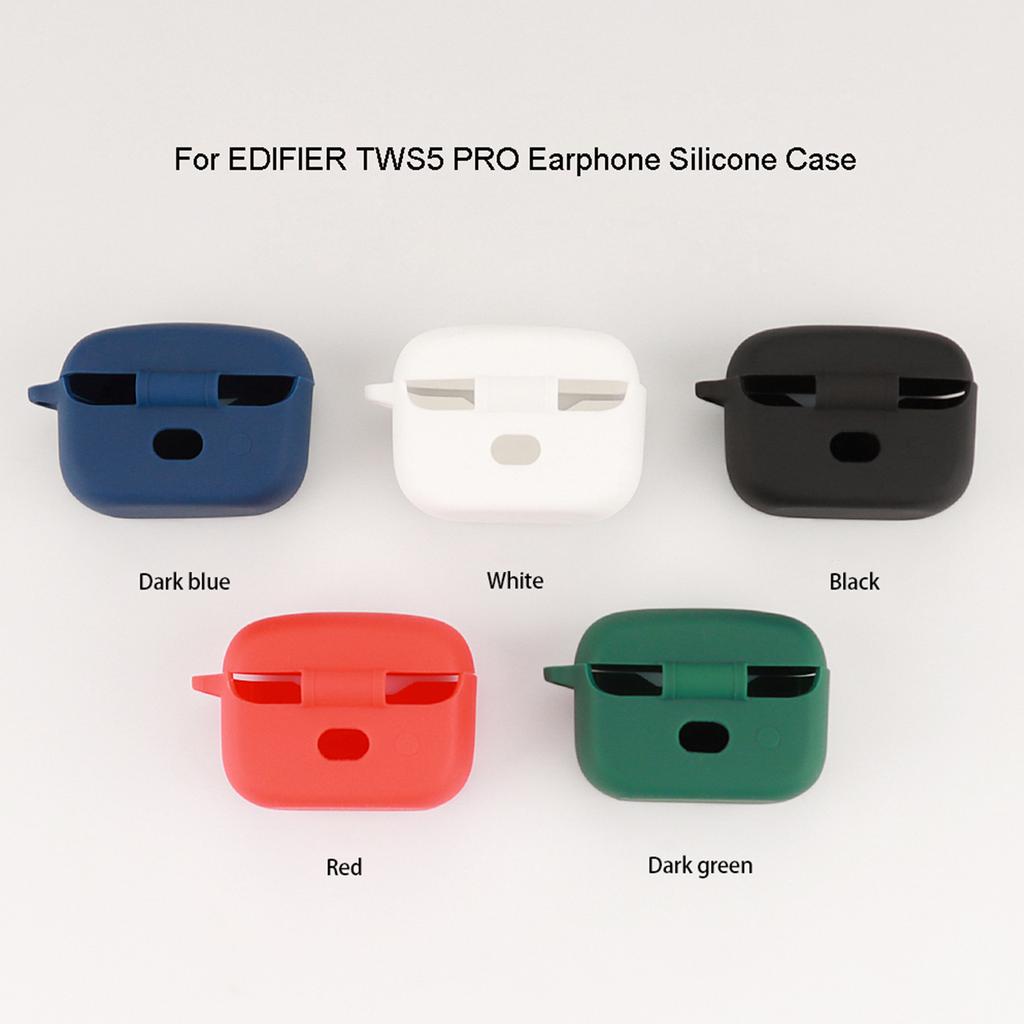 Protective Carrying-Case Shockproof Suitable for Edifier TWS5 PRO Dustproof Protector Washable Charging Box Soft Sleeve