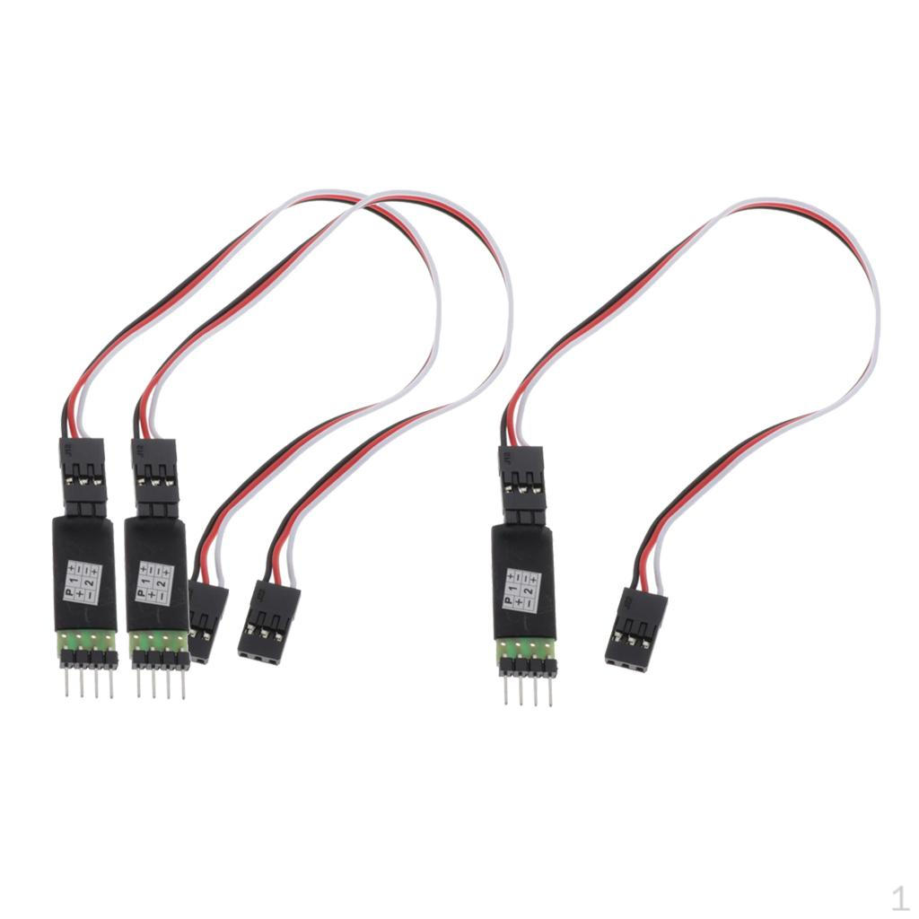 

3pcs 3 Light Control Switch for RC Car Crawler Monster Truck Accessory