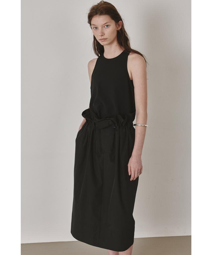 Bopeu Nerin Gather Skirt (Black)