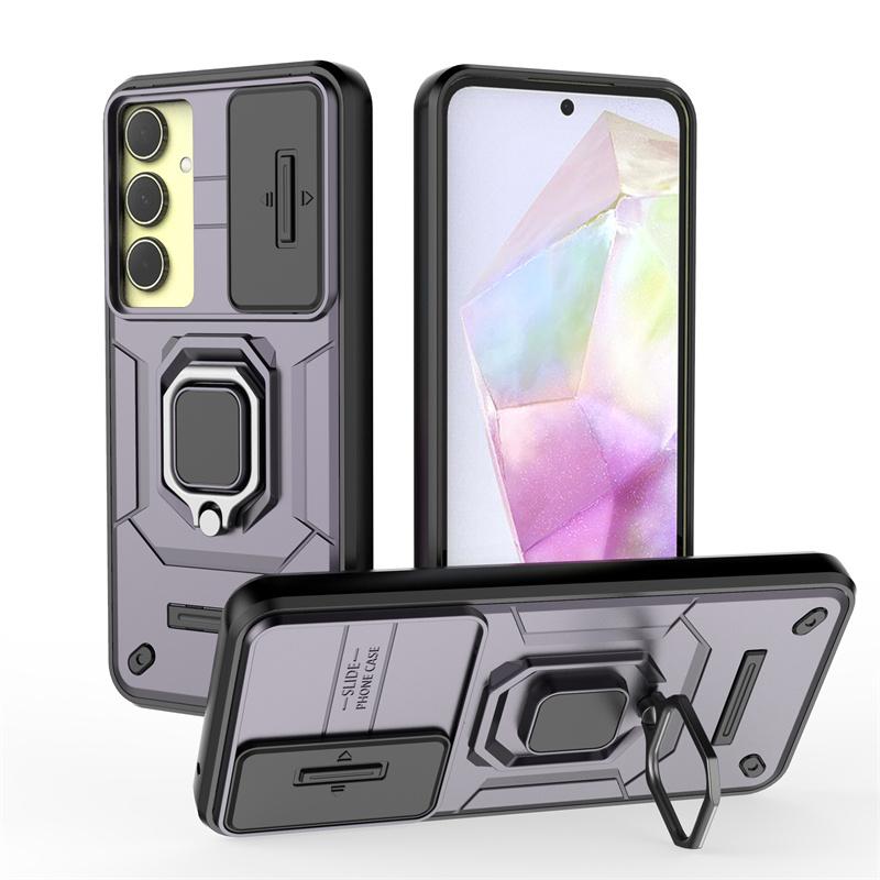 For Samsung Galaxy A35 5G Case Magnet Ring Stand Armor Phone Case For Samsung A35 A 35 5G GalaxyA35  SM-A356B/DS 6.6" Back Cover