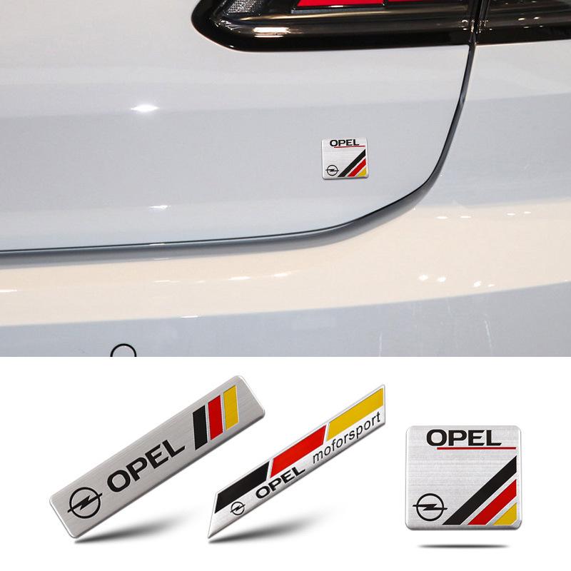 Opel Corsa Car Emblem Decoration - Metal Aluminum Logo Sticker