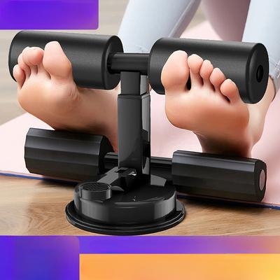 1pc sit-up aid, dispositivo de fixação de pé, tipo ventosa máquina de controle de barriga, rolo de barriga, equipamento de musculação esportiva