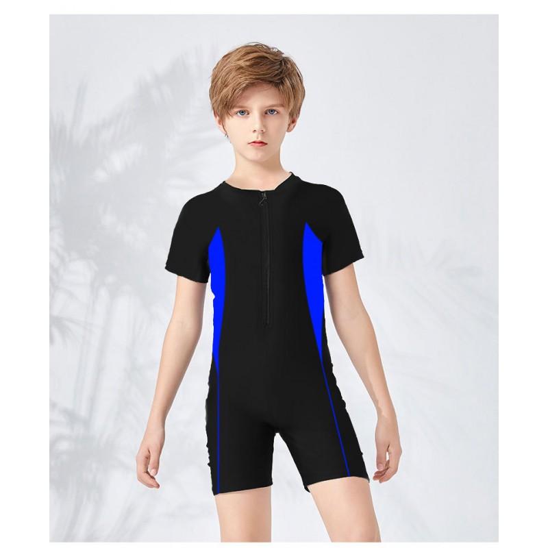 Kinder UV-Schutz Badeanzug Einteiler Rash Guard Jungen Mädchen Schwimmen Tauchen Training Sportanzug