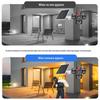 EseeCloud 4G Solar-Powered Triple Lens Security Camera (European Version)