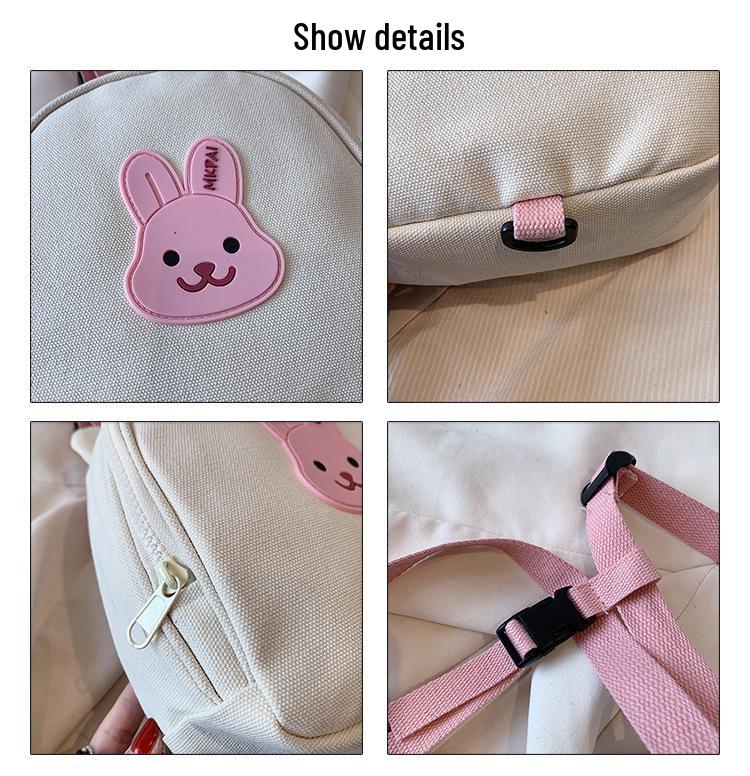 Korean Style Mini Backpack: Cute Cartoon Schoolbag for Kindergarten Kids