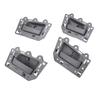 4Pcs Car Interior Door Handles Front Rear Left Right Grey Comfortable Grip 1JV461J3AA Inner Door Handles for Cars 5HR411J3AK