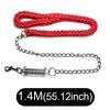 Large Dog Leash Nylon Braided Traction Rope Pet Walking Thick Hand Rope For Large Dogs Dog Training Leash Hound Dogs Accessories
