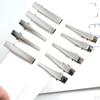 10/0 Pieces Blank Single Pointed Metal Alligator Clips Bows Makings