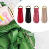 2 Pieces Zipper Pulls PU Leather Replacement Zipper Parts Zip Puller Tag for Luggage Handbags Suitcase Jacket Accessories