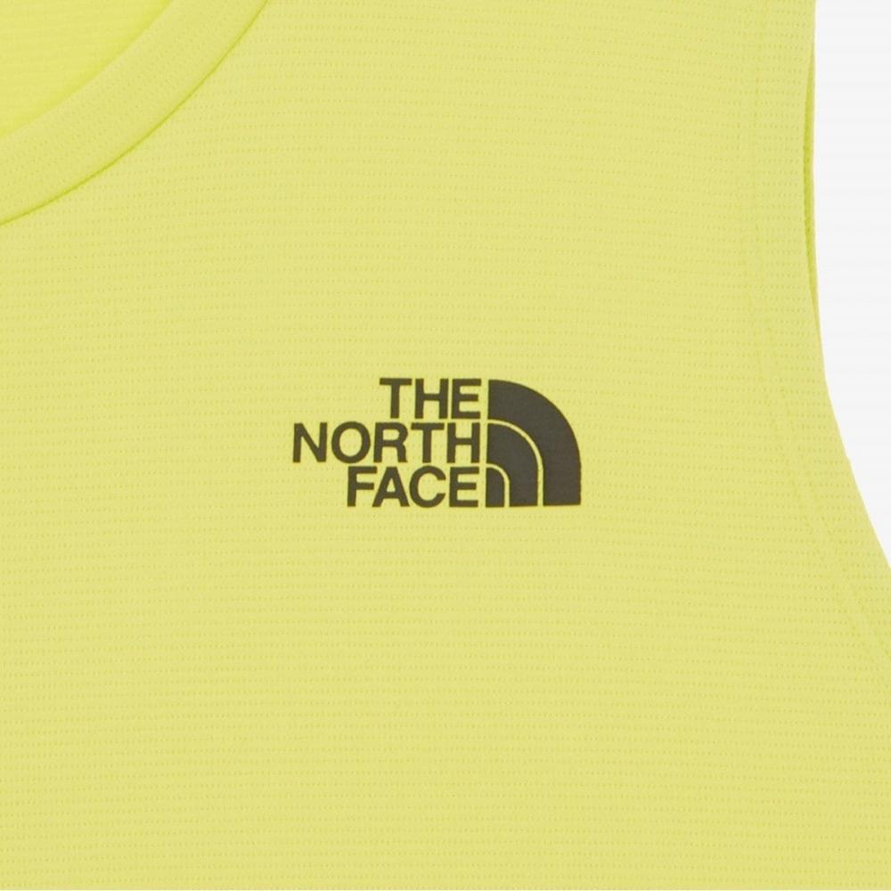 [north Face Official] Nt7vr02b Men S Tnf Run SleeveleSS Lime