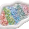 Acrylic Point Golden Bead Tetrapetal Flower Interval Scattered Beads For DIY Bracelets Necklaces Jewelry Making