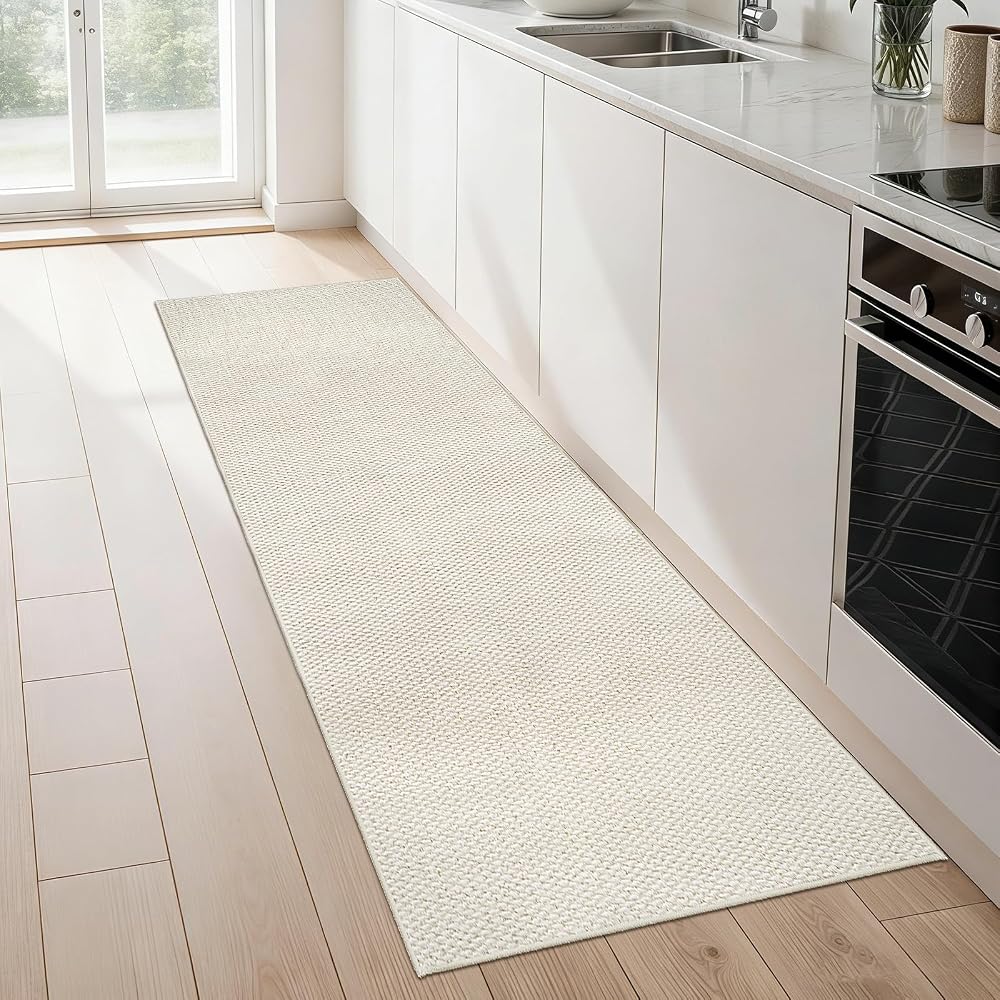 Kitchen Mat 180cm, Washable, Non-Slip, Stylish, Stain-Resistant, Suitable for Year-Round Use, Easy