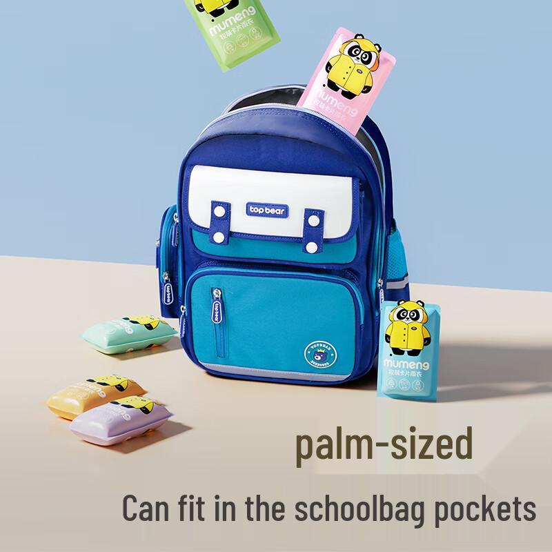 Tragbarer Einweg-Notfall-Regenponcho (7er-Pack)