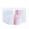 Large Clear PE Self-Sealing Composite Bag for Clothes & Food with Custom Printing