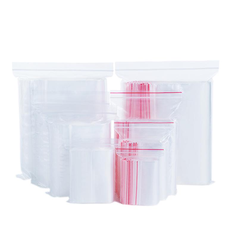 Large Clear PE Self-Sealing Composite Bag for Clothes & Food with Custom Printing