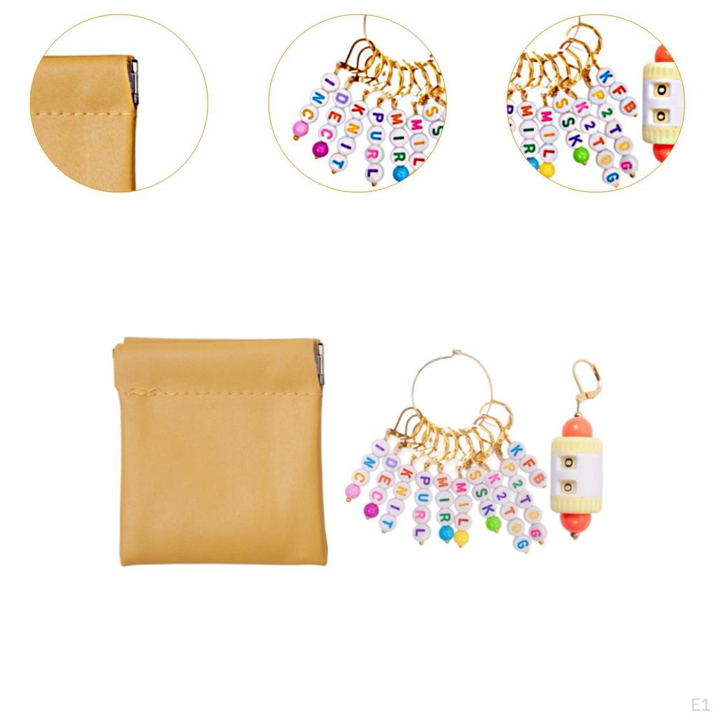 Crochet Marker Locking Stitch for