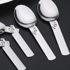 304  Stainless Steel Soup Spoon Silver Coffee Spoon Creative Dessert Spoon