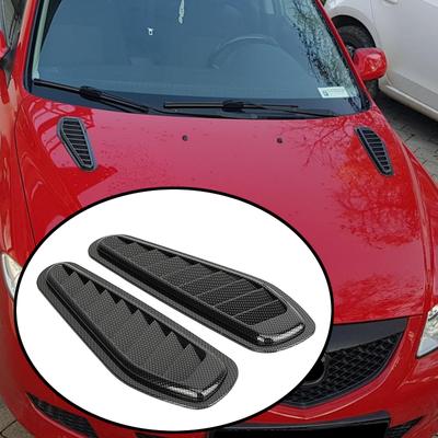 Auto Tuning Auto Motorkap Luchtinlaat Decoratieve Cover Voor Kia Rio 4 Honda Jazz Fit Vaz 2114 Chevrolet Lacetti Hyundai Ix35 Land Cruiser 20